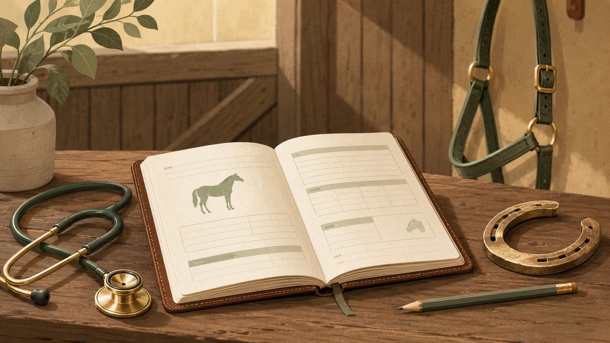 Le carnet de santé du cheval : un document indispensable