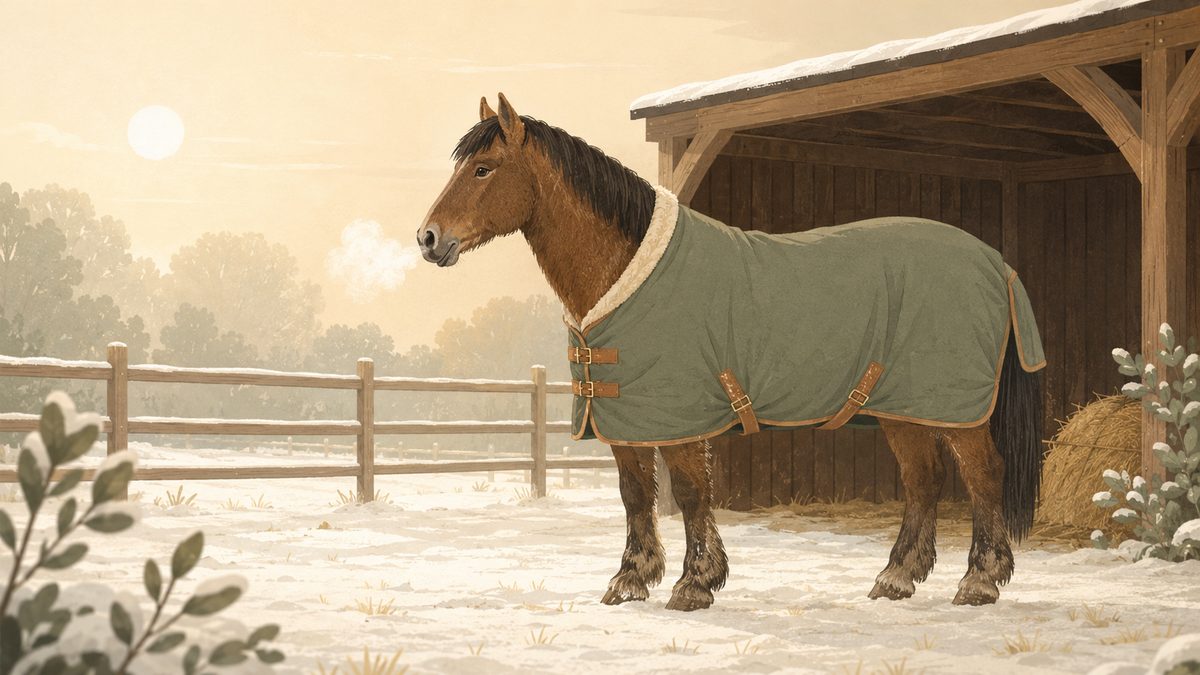 Faits d'hiver : protéger son cheval pendant la saison froide