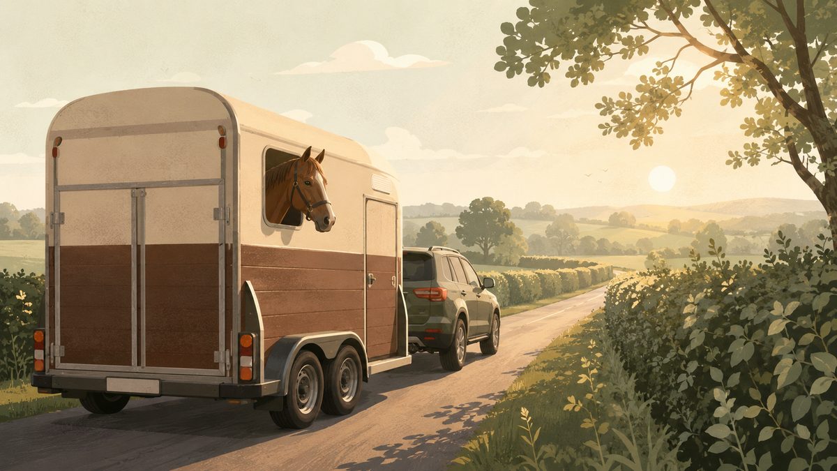 Transport : aider son cheval à voyager sans stress